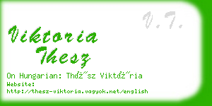 viktoria thesz business card